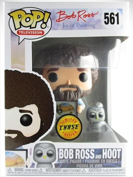 ボブ・ロスとフート CHASE [ボブの絵画教室(Bob Ross The Joy of Painting)] FUNKO(ファンコ) POP! TELEVISION 561