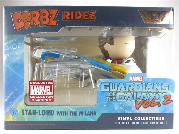 ミラノ号に乗ったスターロード MARVEL COLLECTOR CORP限定版 [ガーディアンズオブザギャラクシー VOL.2] FUNKO DORBZ(ファンコ ドーブズ) 27