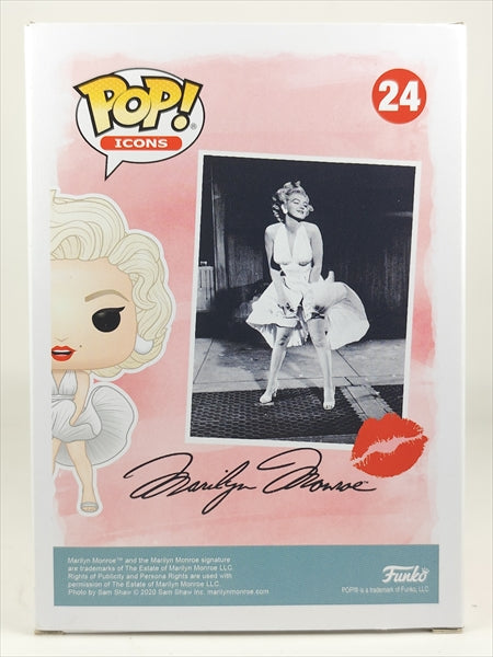 【箱傷】 マリリン・モンロー [MARILYN MONROE] FUNKO(ファンコ) POP! ICONS 24