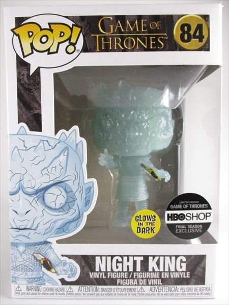 ナイトキング 最終章 蓄光版 HBOステッカー [Game of Thrones(ゲームオブスローンズ)] FUNKO(ファンコ) POP! 84