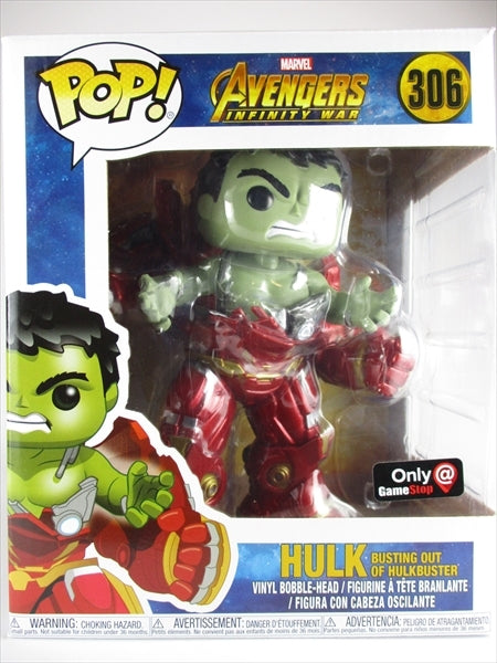 ハルクバスター マーク２ バストアウト版 [Avengers(アベンジャーズ・インフィニティウォー)] FUNKO(ファンコ) POP! 306