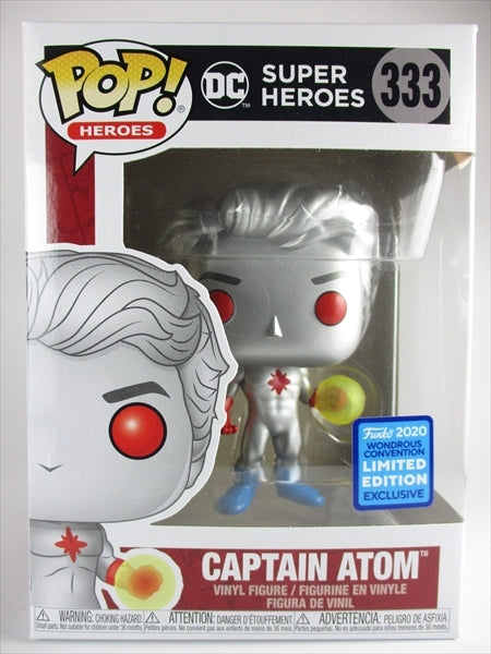 キャプテン・アトム 2020年WONDROUS CONVENTION限定 [DC SUPER HEROES] FUNKO(ファンコ) POP! HEROES 333
