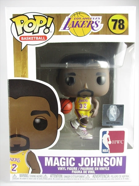 【箱傷】 マジック・ジョンソン [ロサンゼルス・ランカーズ] FUNKO(ファンコ) POP! BASKETBALL 78