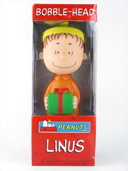 ライナス クリスマス [PEANUTS(ピーナッツ)] FUNKO(ファンコ) Wacky Wobbler(ワッキーワブラー) ボブルヘッド