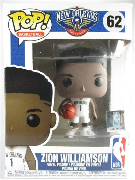 【箱傷】 ザイオン・ウィリアムソン [ニューオーリンズ・ペリカンズ] FUNKO(ファンコ) POP! BASKETBALL 62