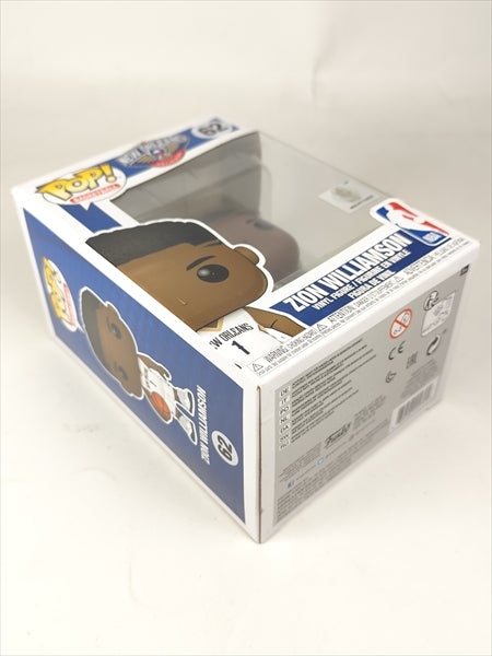 【箱傷】 ザイオン・ウィリアムソン [ニューオーリンズ・ペリカンズ] FUNKO(ファンコ) POP! BASKETBALL 62