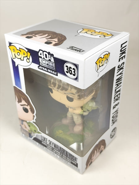 【箱傷】 ルーク・スカイウォーカー＆ヨーダ [スター・ウォーズ　エピソード５/帝国の逆襲] FUNKO(ファンコ) POP! 363