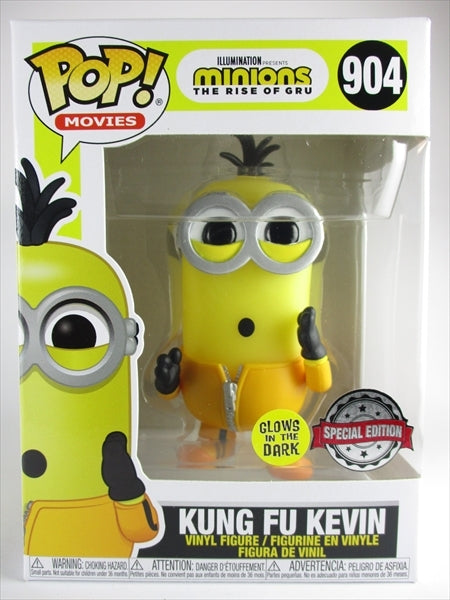 ケビン カンフー 蓄光版 [ミニオンズ フィーバー] FUNKO(ファンコ) POP! MOVIES 904