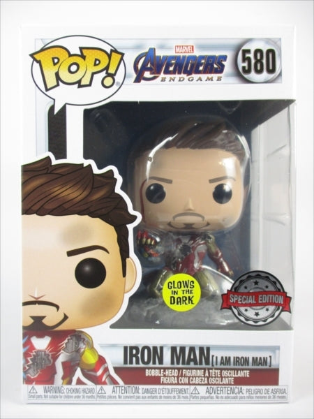 アイアンマン I AM IRON MAN 蓄光版 [アベンジャーズ/エンドゲーム] FUNKO(ファンコ) POP! 580
