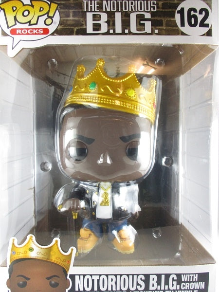 ノトーリアス・B.I.G 王冠 10インチ [THE NOTORIOUS B.I.G.] FUNKO(ファンコ) POP! ROCKS 162