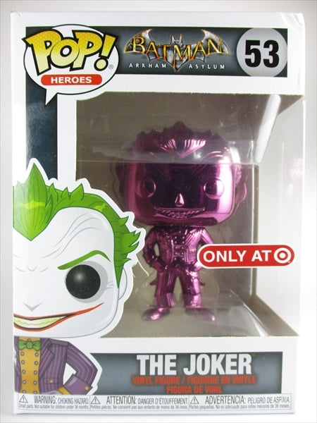 ジョーカー パープルクロム [バットマン：アーカム・ナイト] FUNKO(ファンコ) POP! HEROES 53