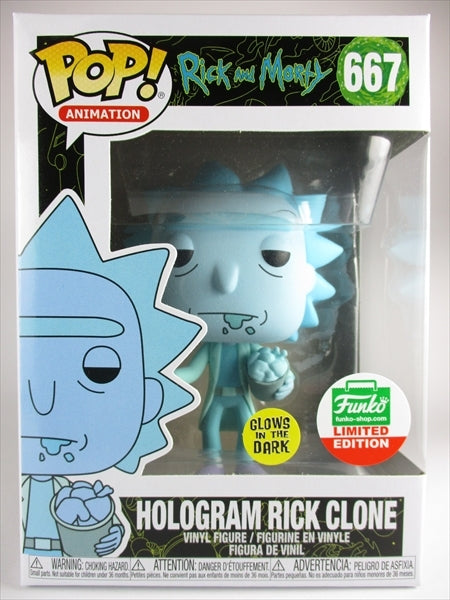 ホログラム リック クローン 蓄光版 FUNKOショップ限定 [リックアンドモーティ] FUNKO(ファンコ) POP! ANIMATION 667