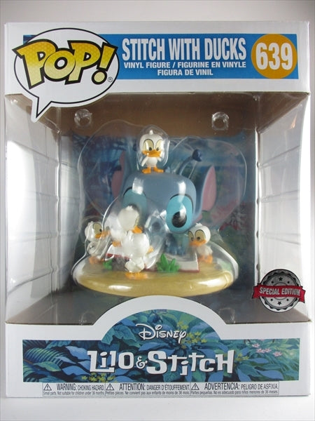 スティッチwithダック ６インチ [リロアンドスティッチ] FUNKO(ファンコ) POP! 639