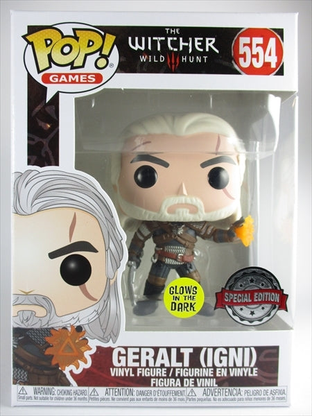 ゲラルト 蓄光版 [ウィッチャー3 ワイルドハント] FUNKO(ファンコ) POP! GAMES 554