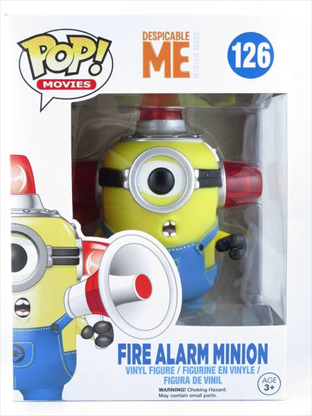 ファイヤーアラームミニオン [DESPICABELE ME 2(怪盗グルーのミニオン危機一発)] FUNKO(ファンコ) POP! MOVIES 126