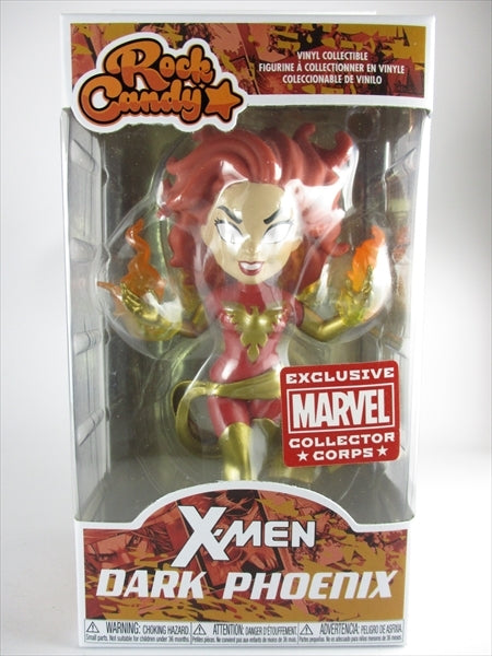 ダークフェニックス MARVEL COLLECTOR CORP限定版 FUNKO Rock Candy(ファンコ) ボブルヘッド