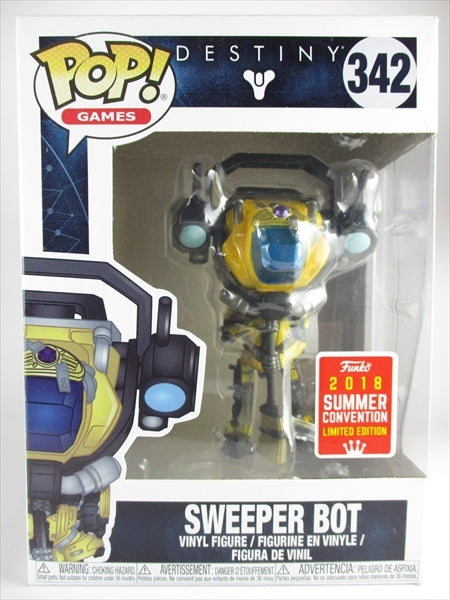 スイーパーボット 2018年 SUMMER CONVENTION限定 [デスティニー] FUNKO(ファンコ) POP! GAMES 342