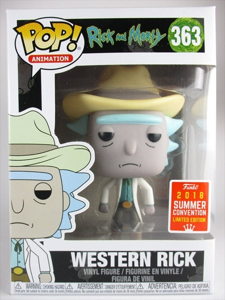 ウェスタンリック 2018年SUMMER CONVENTION限定 [リック・アンド・モーティ] FUNKO(ファンコ) POP! ANIMATION 363