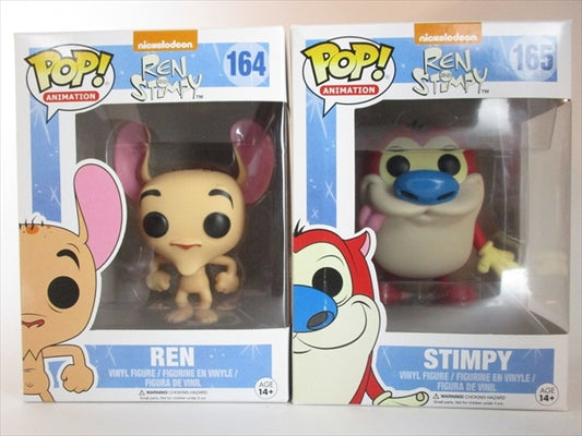 レン＆スティンピー２体セット[レンとスティンピー] FUNKO(ファンコ) POP! ANIMATION 164,165