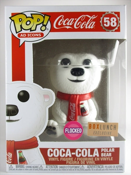【箱傷】 コカ・コーラ　ポーラーベア　フロッキー版 [CocaCola] FUNKO(ファンコ) POP! AD ICONS 58