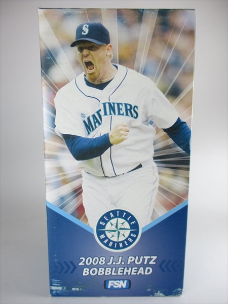 J.J.プッツ シアトル・マリナーズ ボブルヘッド 2008 MARINERS BOBBLEHEAD SERIES