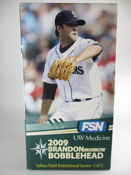 ブランドン・モロー シアトル・マリナーズ　ボブルヘッド　2009　MARINERS BOBBLEHEAD SERIES