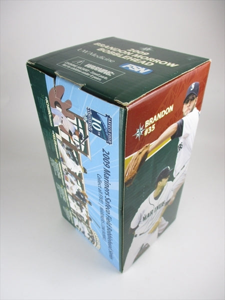 ブランドン・モロー シアトル・マリナーズ　ボブルヘッド　2009　MARINERS BOBBLEHEAD SERIES