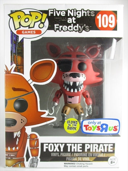 フォクシー・ザ・パイレーツ 蓄光版 [ファイブナイツアットフレディーズ(Five Nights at Freddy's)] FUNKO(ファンコ) POP! GAMES 109