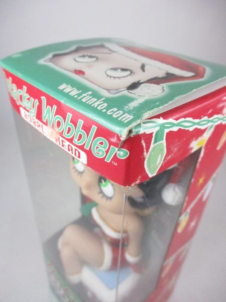サンタベティ [BETTY BOOP(ベティ・ブープ)] FUNKO(ファンコ) Wacky Wobbler(ワッキーワブラー) ボブルヘッド