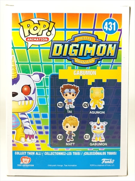 【箱傷】 ガブモン [デジモンアドベンチャー(DIGIMON)] FUNKO(ファンコ) POP! ANIMATION 431