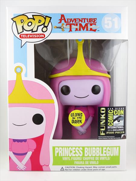 プリンセス・バブルガム 蓄光版 2014年コミコン2500体限定 [アドベンチャータイム(ADVENTURE TIME)] FUNKO(ファンコ) POP! TELEVISION 51