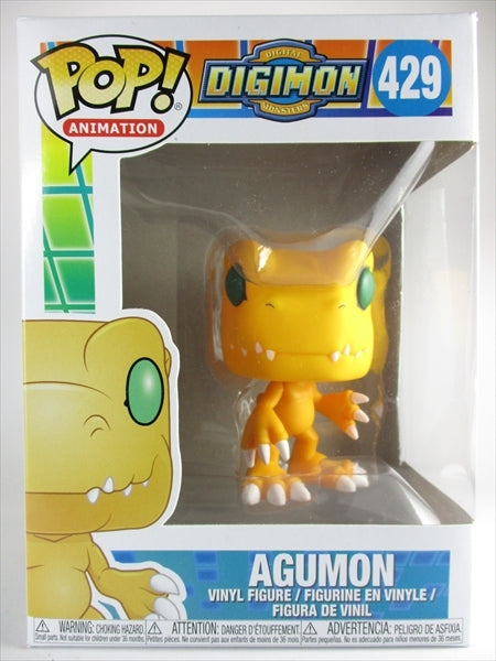 【箱傷】 アグモン [デジモンアドベンチャー(DIGIMON)] FUNKO(ファンコ) POP! ANIMATION 429