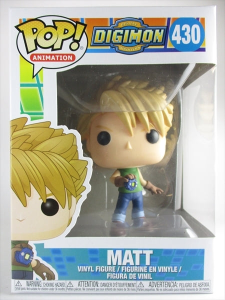 【箱傷】 マット [デジモンアドベンチャー(DIGIMON)] FUNKO(ファンコ) POP! ANIMATION 430