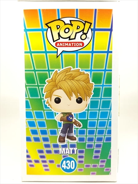 【箱傷】 マット [デジモンアドベンチャー(DIGIMON)] FUNKO(ファンコ) POP! ANIMATION 430