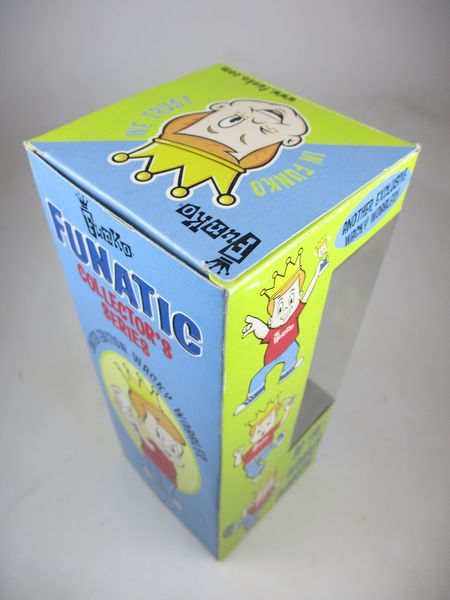 【箱傷】 フレディ君　ピース黒Tシャツ FUNKO(ファンコ) Wacky Wobbler(ワッキーワブラー) ボブルヘッド
