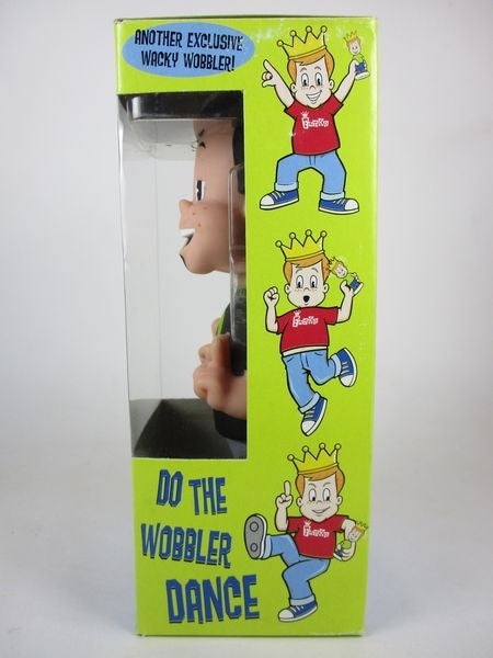【箱傷】 フレディ君　ピース黒Tシャツ FUNKO(ファンコ) Wacky Wobbler(ワッキーワブラー) ボブルヘッド