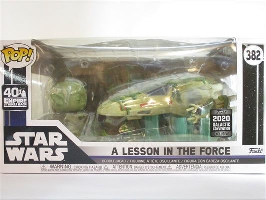 【箱傷】 フォースでXWINGを浮かすヨーダ 2020年GALACTIC CONVENTION限定 [STARWARS(スターウォーズ)] FUNKO(ファンコ) POP! 382