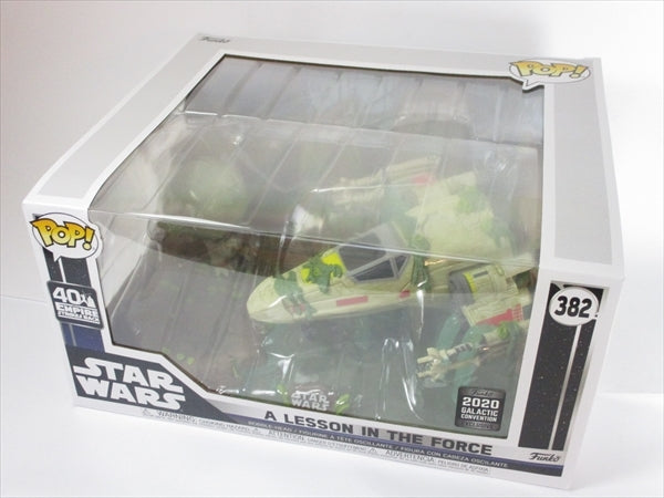 【箱傷】 フォースでXWINGを浮かすヨーダ 2020年GALACTIC CONVENTION限定 [STARWARS(スターウォーズ)] FUNKO(ファンコ) POP! 382