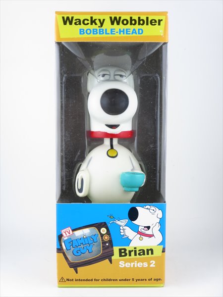 ブライアン [Family Guy(ファミリーガイ)] FUNKO(ファンコ) Wacky Wobbler(ワッキーワブラー) ボブルヘッド