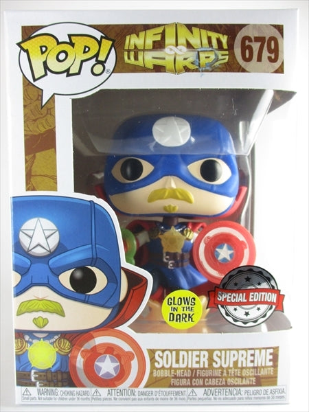 ソルジャー・スプリーム 蓄光版 [インフィニティ・ワープス(INFINITY WARPS)] FUNKO(ファンコ) POP! 679