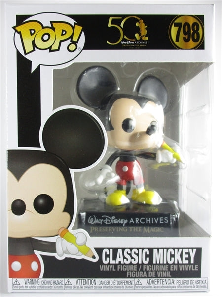 ミッキー50TH クラシックミッキー [Disney(ディズニー)] FUNKO(ファンコ) POP! 798