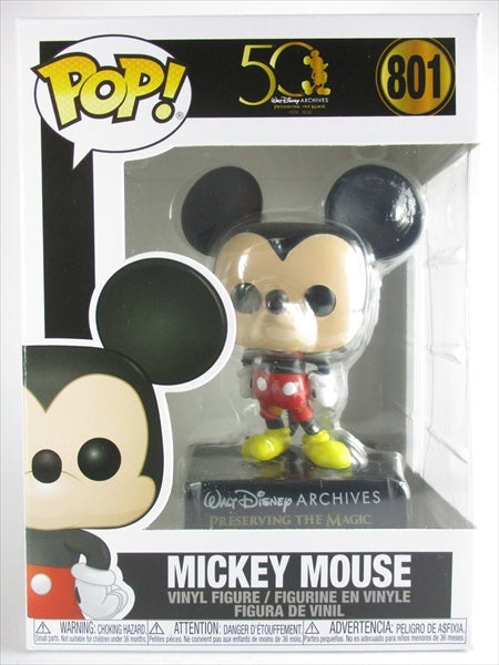 ミッキー50TH ミッキーマウス [Disney(ディズニー)] FUNKO(ファンコ) POP! 801