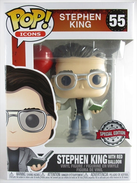 スティーヴン・キング 赤風船 [STEPHEN KING] FUNKO(ファンコ) POP! ICONS 55