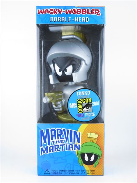マービン・ザ・マーシャン 2007年コミコン限定480体 [Looney Tunes(ルーニー・テューンズ)] FUNKO(ファンコ) Wacky Wobbler(ワッキーワブラー) ボブルヘッド