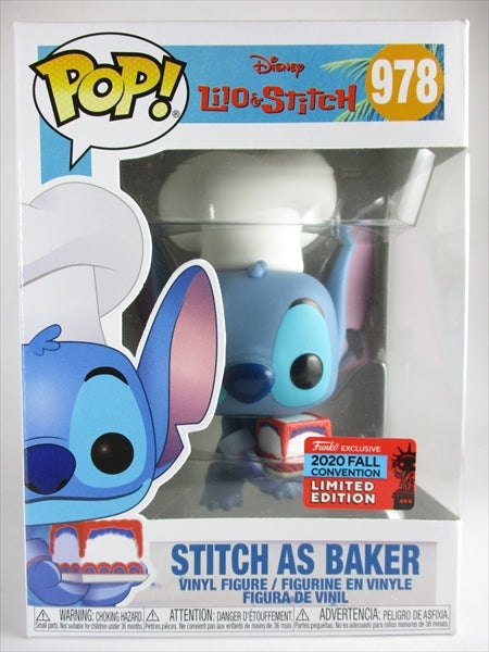 スティッチ パン屋 2020年FALL CONVENTION限定 [リロアンドスティッチ] FUNKO(ファンコ) POP! 978