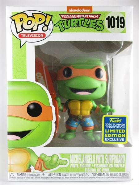 ミケランジェロ サーフボード 2020年SUMMER CONVENTION限定 [TURTLES(タートルズ)] FUNKO(ファンコ) POP! TELEVISION 1019