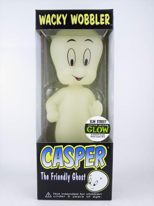 キャスパー 蓄光ver. [キャスパー] FUNKO(ファンコ) Wacky Wobbler(ワッキーワブラー) ボブルヘッド