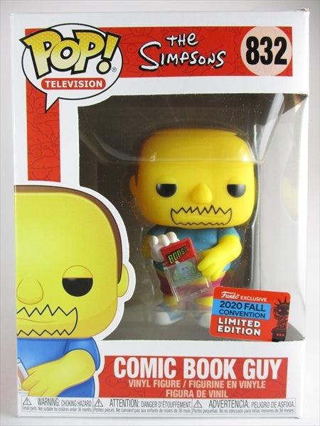 コミックブックガイ 2020年FALL CONVENTION限定 [SHIMPSONS(シンプソンズ)] FUNKO(ファンコ) POP! TELEVISION 832