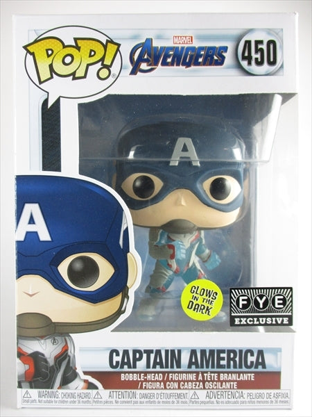 キャプテンアメリカ 蓄光版 [Avengers(アベンジャーズ)] FUNKO(ファンコ) POP! 450