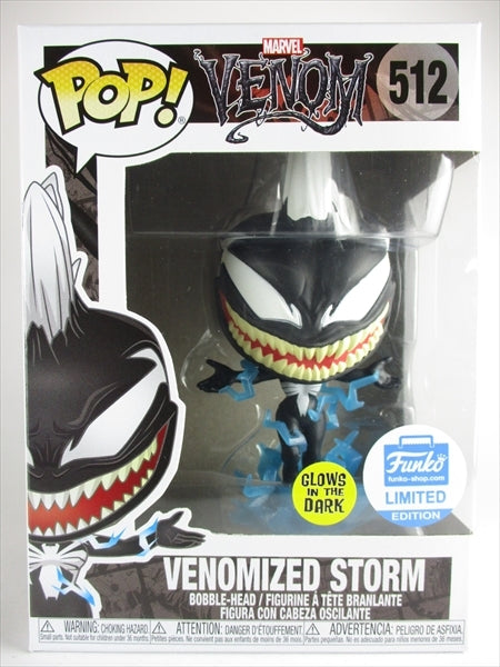 ストーム ヴェノム FUNKOショップ限定 蓄光版 [VENOM] FUNKO(ファンコ) POP! 512